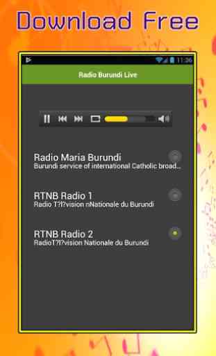 Radio Burundi En vivo 1