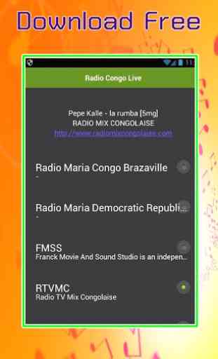 Radio Congo en directo 1