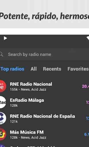 Radio España: Radio online gratis, Radio FM España 1