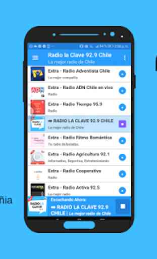 Radio la Clave 92.9 Chile 3