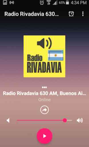 Radio Rivadavia, 630 AM, Buenos Aires, Argentina 1