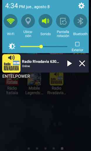 Radio Rivadavia, 630 AM, Buenos Aires, Argentina 2