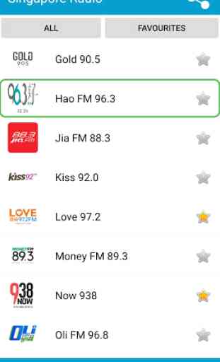 Radio Singapore FM + Online 1