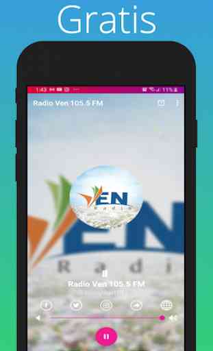 Radio Ven 105.5 FM 1