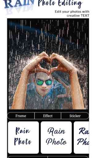 Rain Photo Frame & Rainy Effect Editor 4