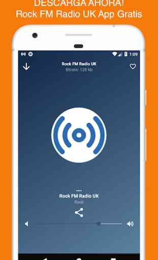 Rock FM Radio UK App Gratis 1