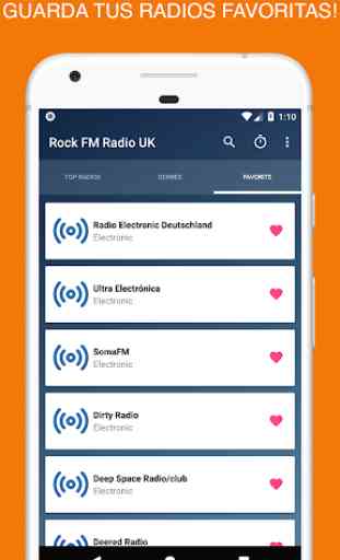 Rock FM Radio UK App Gratis 3