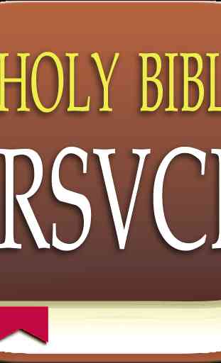 RSVCE Bible - Revised Standard Version Catholic Ed 1