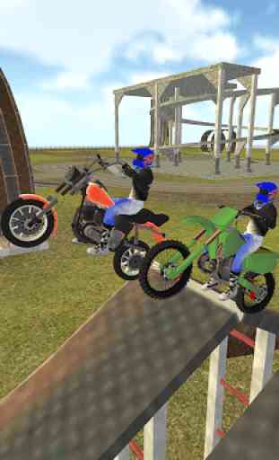 simulador de juego de carreras de motos freestyle 3