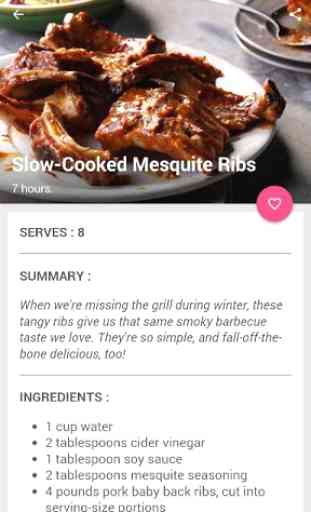 Slow Cooked Mesquite Ribs Recipe 1