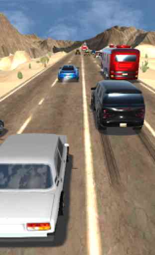 Speed ​​Racer en Traffic: Busy Roads 1