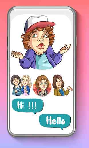 Stranger Things 3 Wastickerapps 4