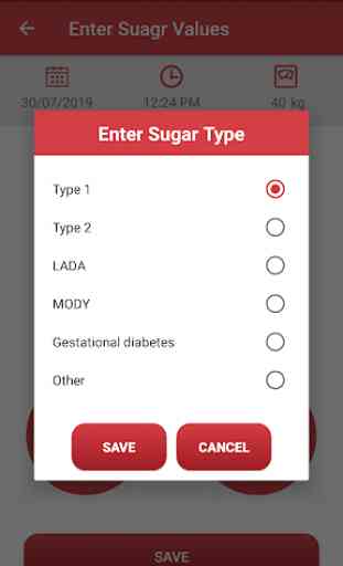 Sugar Checking App 3