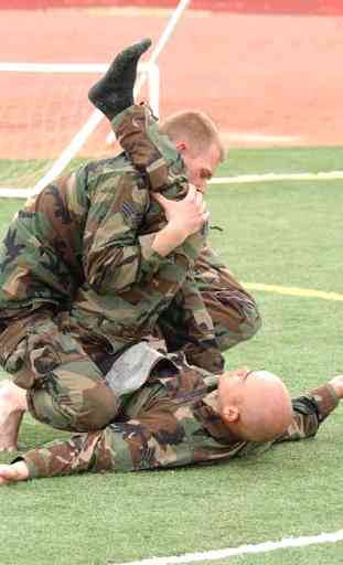 Técnicas de arte marcial del ejército 3