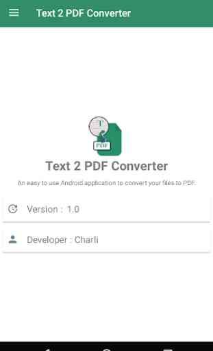 Text To PDF Converter 4