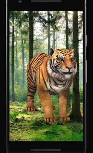 Tiger 3D Video Live Wallpaper 1