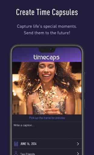 TimeCaps - Time Capsule Video Sharing App 1