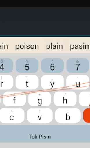 Tok Pisin Keyboard Plugin 1