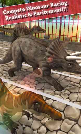 Triceratops Simulator Dinosaur Pet Racing 2017 4
