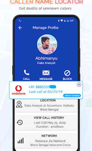 True ID Caller Name & Number Location: Caller ID 3