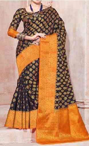 Tussar Silk Sari Design&Styles 2