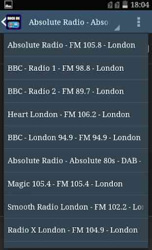 United Kingdom Rock FM Radio 4
