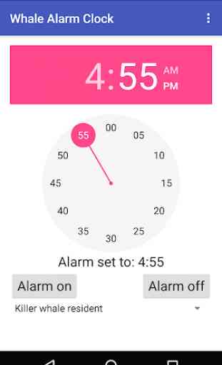 Whale Alarm Clock 2