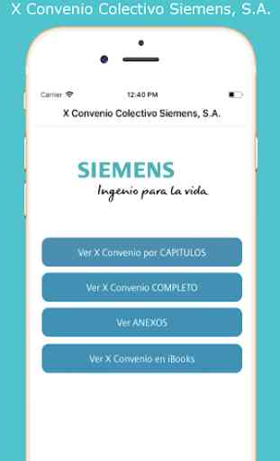 X Convenio Colectivo Siemens, S.A. 1