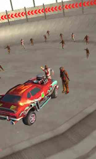 Zombie Attack Monster Car Survival 4