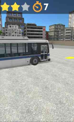 Aparcamiento de autobús 3D 4