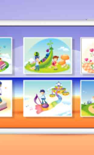 foto dibujos animados puzzles para niños pequeños 1