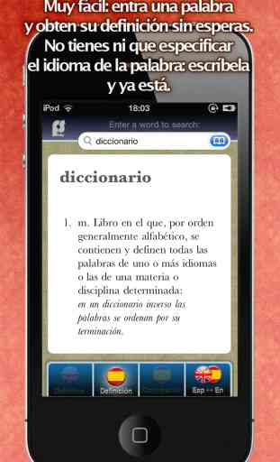 Multi-Diccionario inglés español - dic:ph 1