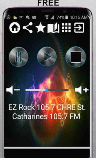 EZ Rock 105.7 CHRE St. Catharines 105.7 FM CA App 1