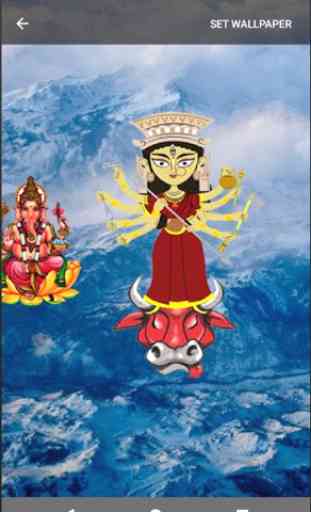 4D Durga Maa Live Wallpaper 1