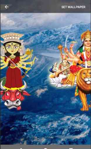 4D Durga Maa Live Wallpaper 2