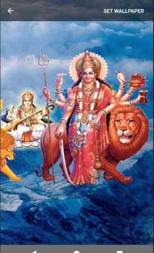4D Durga Maa Live Wallpaper 3