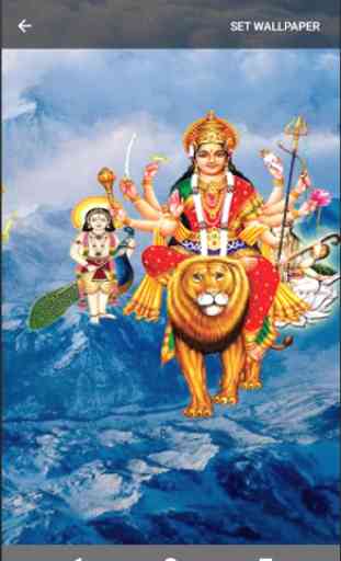 4D Durga Maa Live Wallpaper 4