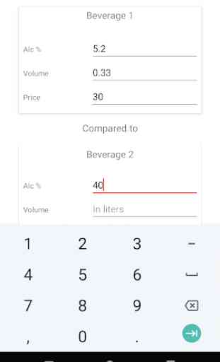 Alcohol Price Comparator 2