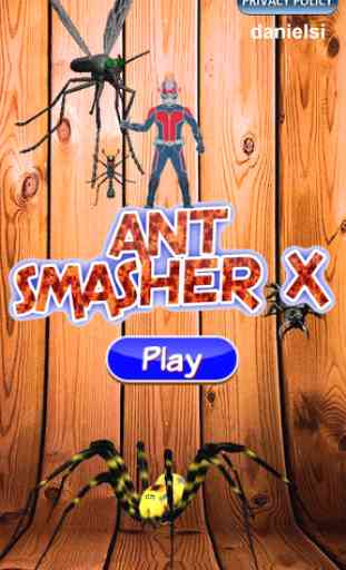 Aplasta hormigas y matar insectos y Ant-Man 1