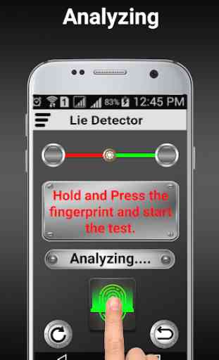 Aplicación de prueba de detector de mentiras 1