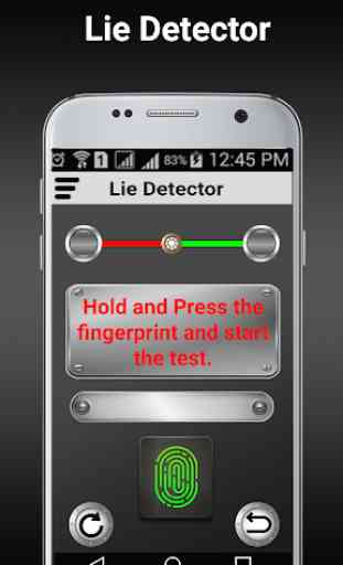 Aplicación de prueba de detector de mentiras 4