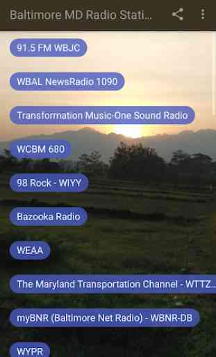 Baltimore MD Radio Stations 1