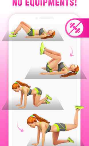 Buttocks Workout – Butt Exercise for Women at Home 4