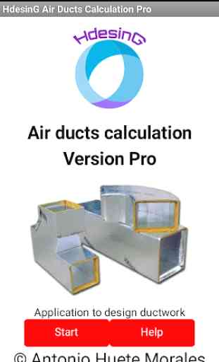 Calculation of Air Ducts PRO 1