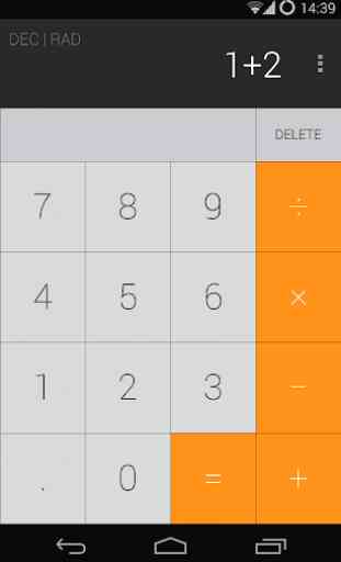 Calculator iOS7 Theme 1