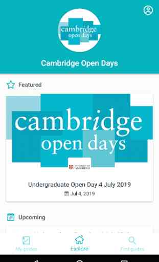 Cambridge Open Days 1