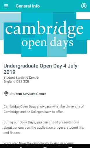 Cambridge Open Days 2