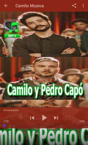 Camilo y Pedro Capó Musicas 2019 4