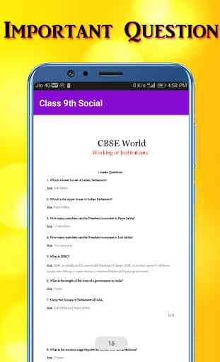 CBSE Class 9 Social Exam Topper 2020 2