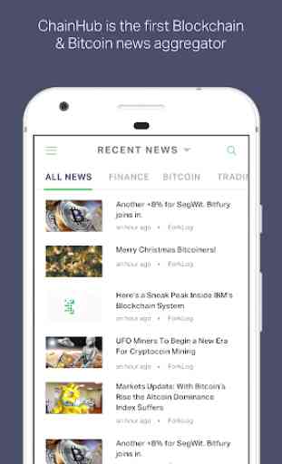 ChainHub — Blockchain News App 1